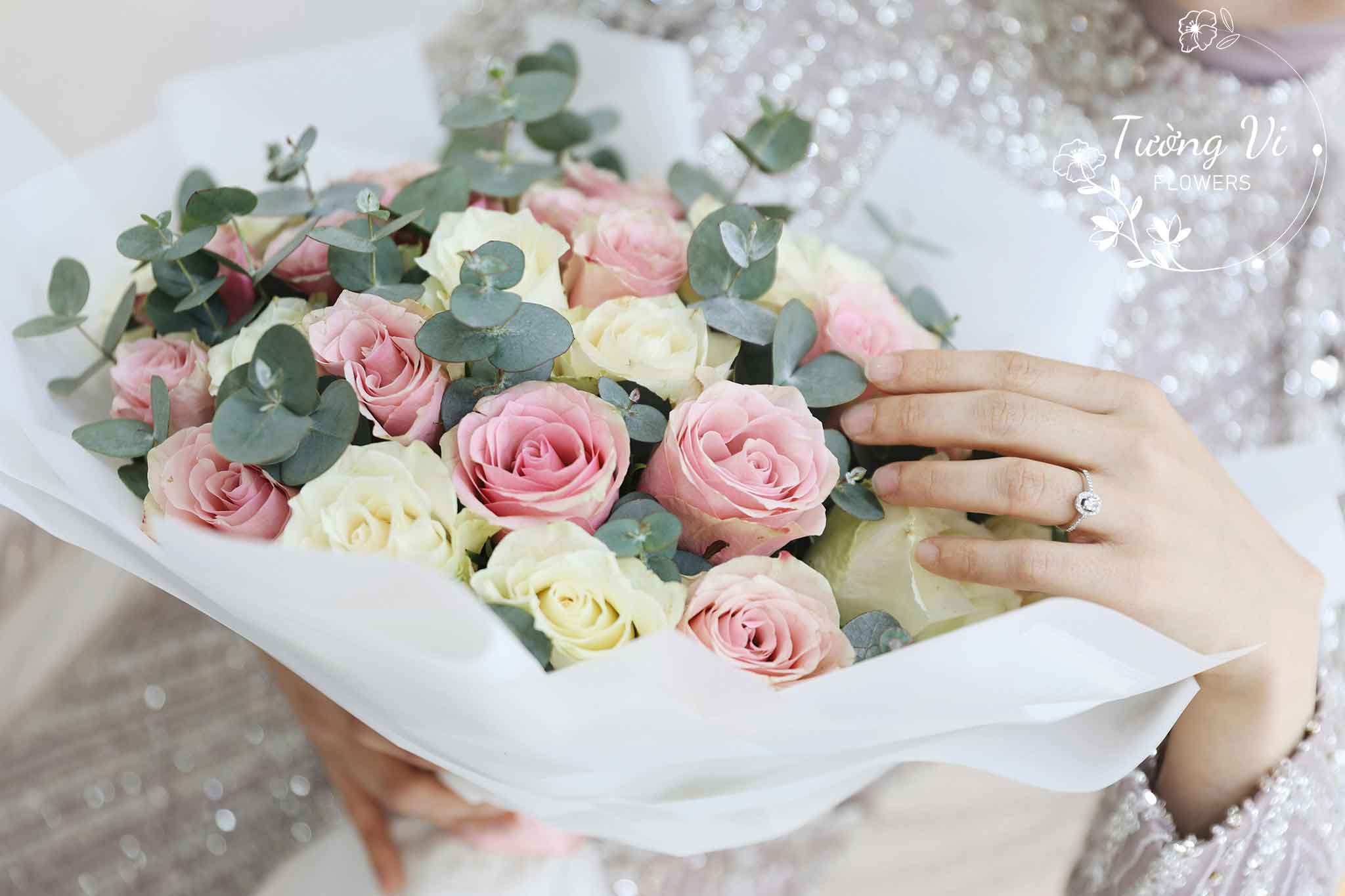 shop hoa tươi tường vi hoa chúc mừng