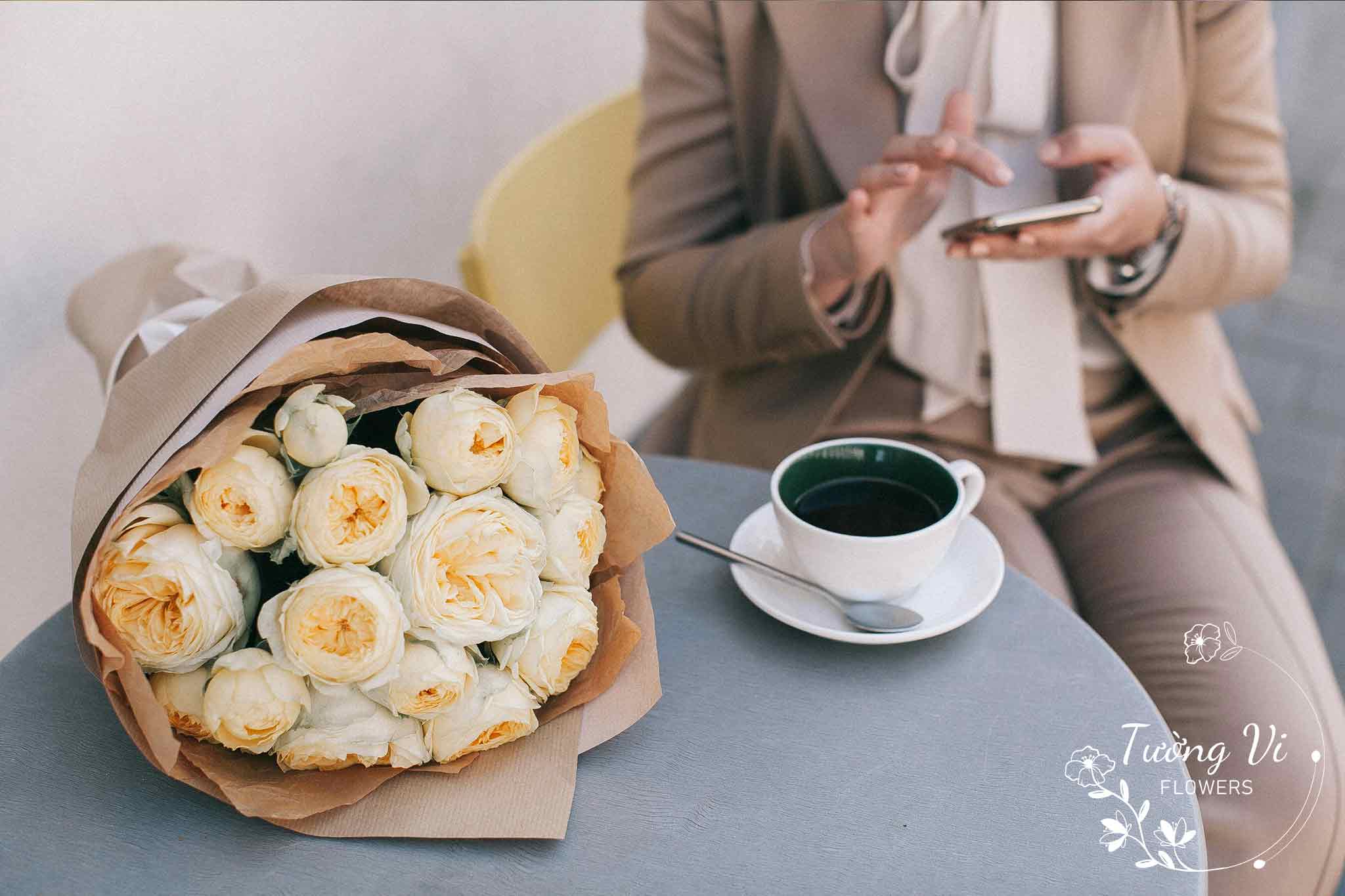 bó hoa chúc mừng sinh nhật sếp