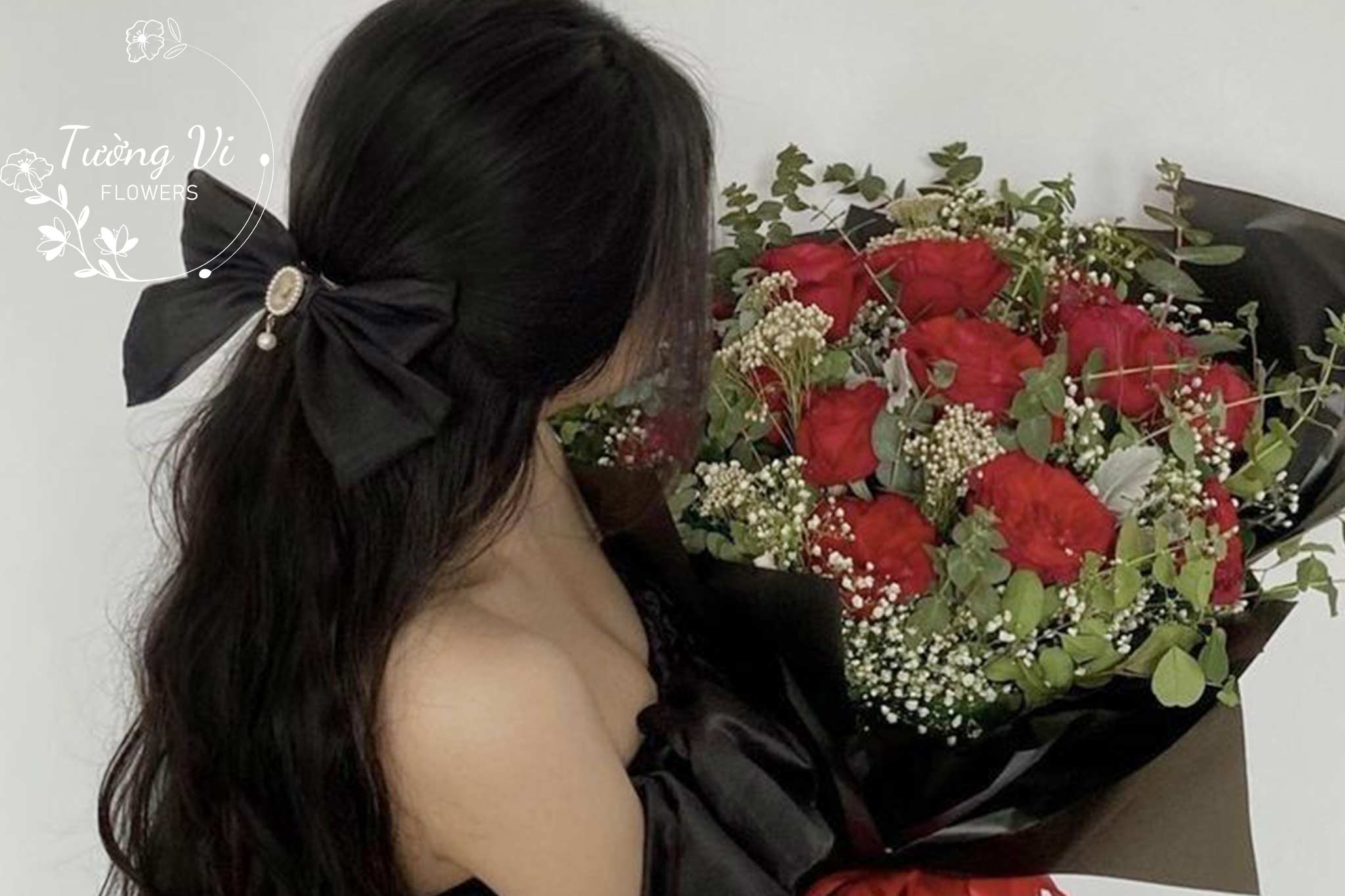 bó hoa hồng tặng sinh nhật hoa tươi tường vi