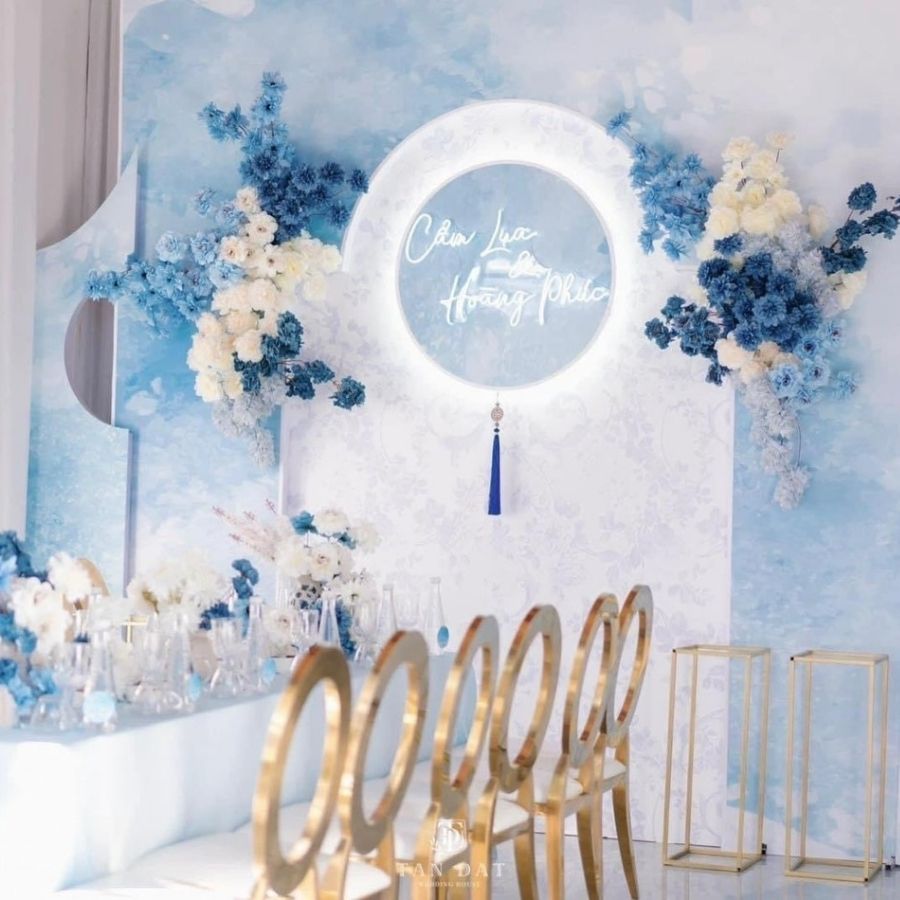 Hoa Trưng Bày Lễ Vu Quy Xanh Ngọc Lục Bảo