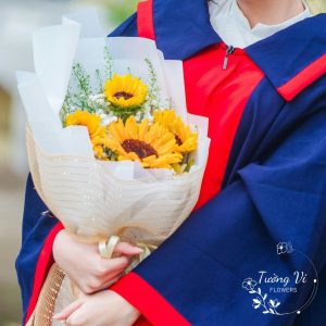 Hoa tươi hướng dương tốt nghiệp shop hoa tươi tường vi flower