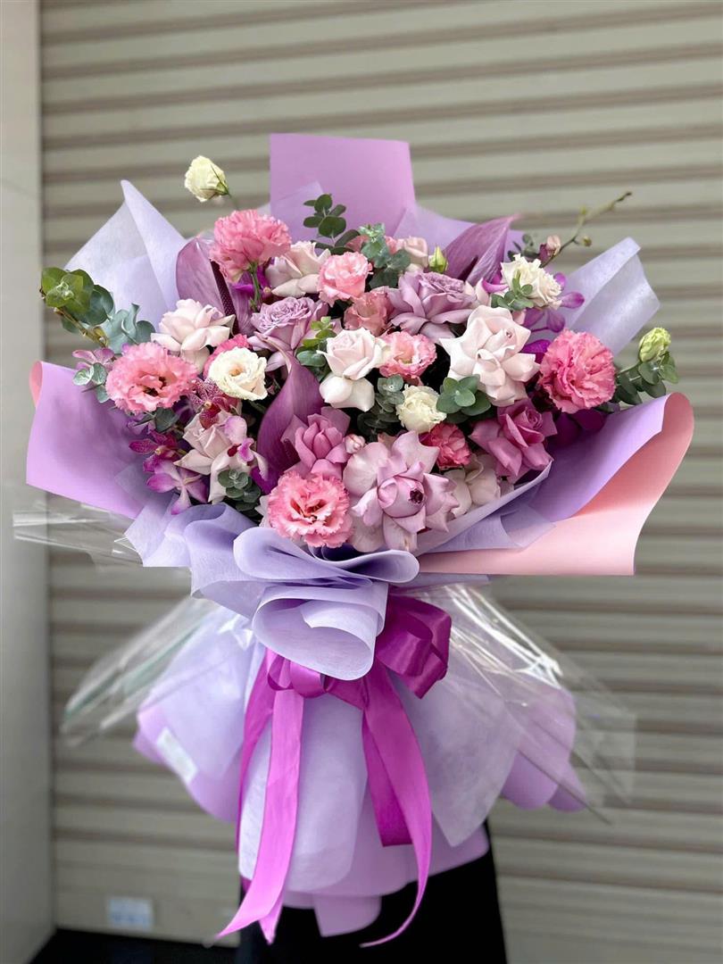 bó hoa sinh nhật hương sắc ngọc ngàn