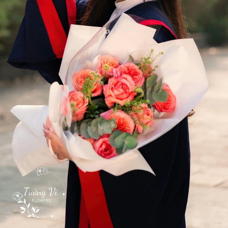 hoa tươi chúc mừng lễ ra trường SHOP HOA TƯƠI TƯỜNG VI FLOWER