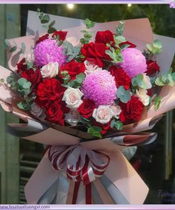 hoa sinh nhật muôn sắc yêu thương