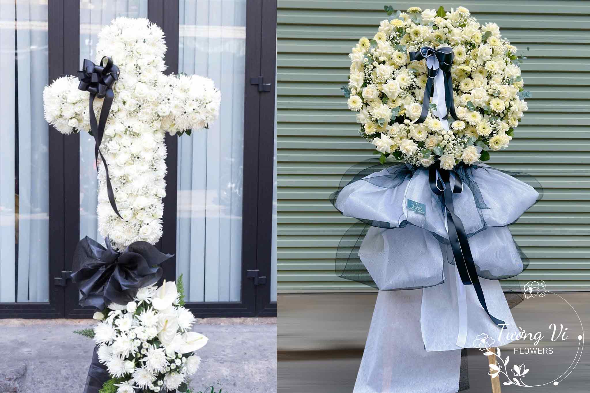 Hoa chia buồn thành kính phân ưu